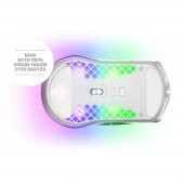 SteelSeries Aerox 3 2022 RGB Kablosuz Beyaz Gaming Mouse - 4