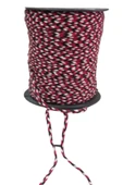 Bileklik ipi, Hediye Paketleme ipi, Şans, Bereket, Aşk, Şifa, Güç 10 mm Pamuk  10 metre Kırmızı - 1