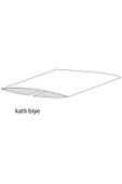 Biye Saten Katlı 075 Mürdüm 2 cm 25 Metre %100 Polyester - 2