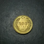 Escoines 3996368990425aae6b 1991 500 LİRA ÇİL %70 Bakır ve %30 Çinko Para thumbnail 4