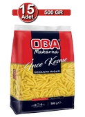 Oba İnce Kesme Makarna 500 g x 15 Adet | Toplu Çorbalık Paket - 1