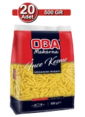 Oba İnce Kesme Makarna 500 g x 20 Adet | Toplu Çorbalık Paket - 1