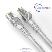 30 Metre Cat6 Network-Ağ-Ethernet Kablosu Gri - 2