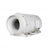 Soler & Palau TD 1300/250 Susturuculu Ultra Sessiz 1270 m³/h Ø 250mm Yuvarlak Kanal Fanı Soler Palau Silent Tasarruflu AGMair Agm Havalandırma Metal Fan - 7