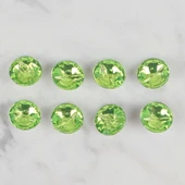 Loren Crafts yeşil 8 li düğme - 211 - 2