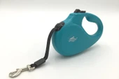 Doggie Master Seri Otomatik Makaralı Köpek Gezdirme 50 kg / 5 M Turkuaz thumbnail 2