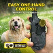 Dogtra 200iQ Uzaktan Eğitim E-Tasması 4,5+ Kg Köpekler - Siyah Leopar - 3