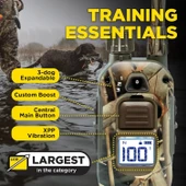 Dogtra 1900X Kamuflaj E-Collar Eğitimi Tasması - 3/4 Mil, 16+ Kg Köpekler - 5