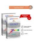 Actomins Energy Tribulus, Ginseng, L-arjinin İçeren Gıda Takviyesi 2' li Paket - 1