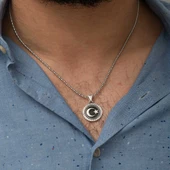 Gümüş Ay Yıldız Kolye thumbnail 3