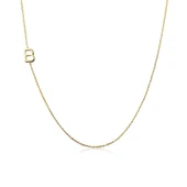 Gümüş Harfli Bayan Kolye thumbnail 1