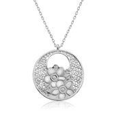 Gümüş Yaşam Çiçeği Kolye thumbnail 1