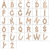 Gümüş Rose Ç Harfi Kadın Kolye thumbnail 2