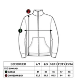 Toontoy Erkek Çocuk Baskılı Kanguru Cepli Hırka - 6