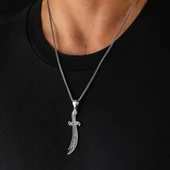 Gümüş Hz. Ali Zülfikar Kılıcı Kolye thumbnail 2