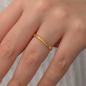 Gümüş Gold Ajda Kadın Yüzük thumbnail 5