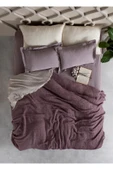 MYLASA HOME Double Face Planets 4 Katlı Müslin Yatak Örtüsü Tek Kişilik 160x220cm - 2