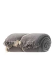 MYLASA HOME Double Face 4 Katlı Müslin Yatak Örtüsü Çift Kişilik 220x240cm - 2