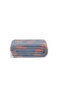 MYLASA HOME 4 Katlı Müslin Çınar Yaprağı Desenli Yatak Örtüsü 240 x 260 - 5