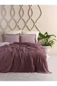 MYLASA HOME Double Face Planets 4 Katlı Müslin Yatak Örtüsü Tek Kişilik 160x220cm - 1