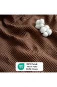 MYLASA HOME Pike Yatak Örtüsü Çift Kişilik Waffle - %100 Pamuk Hafif 4 Mevsim Havadar Yüksek Kaliteli Pikeler - 2