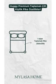 MYLASA HOME %100 Pamuk Huggy Premium Taşlamalı Pike Çift Kişilik 200 X 230 Cm - 4