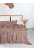 MYLASA HOME Double Face 4 Katlı Müslin Yatak Örtüsü Tek Kişilik 160x220cm - 2