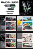 Blackbird MK-5802 16000PA Katlanabilir Kablosuz Araç Süpürgesi | 3 Kademeli Güç | Şarjlı El Süpürgesi - 4