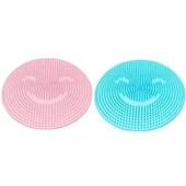 Silikon Fırçalı Banyo Masaj Matı ve  Ayaklar için Topuk Masaj Paspası thumbnail 5