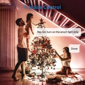 Meross Akıllı Led Şerit Wi-Fi RGB 5 Metre MSL320 Pro (Apple Home Destekli) thumbnail 2