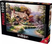 ANATOLİAN PATİKADAKİ KONAK 1000 PARÇA PUZZLE - 1