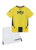 Fenerbahçe Orijinal Lisanslı 24/25 Çubuklu Sarı Lacivert Çocuk Forma Set - 2