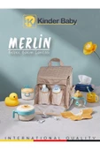Kinder Baby Merlin Termal Anne Bebek Bakım Çantası - 8