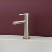 VitrA Origin A4255534 Lavabo Bataryası Kısa Fırçalı Nikel thumbnail 4