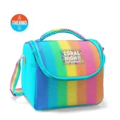 Coral High Thermo Beslenme Çantası Renkli Çizgili Desenli 22773 thumbnail 1
