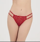 MOONLIGHT 3211 ÇİFT İPLİ KIRMIZI SİLİP thumbnail 1