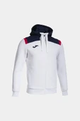 Joma Toledo Zıp-Up Hoodıe Whıte Navy thumbnail 1