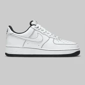 Nike Air Force Stitch Contrast Black - 1