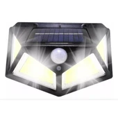 Solar Hareket Sensörlü Duvar Lambası 100 Led - 2