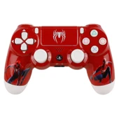 DualShock 4 V2 Spider-man ZCT2 Kablosuz PS4 Oyun Kolu thumbnail 1