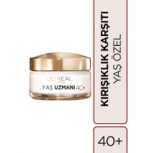 L'oreal Paris Yaş Uzmanı 40+ Kırışıklık Karşıtı Nemlendirici Krem 50Ml - 1