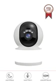 Torima CMR-31 Beyaz Full Hd Led Aydınlatmalı Wifi Smart Ip Güvenlik Kamerası - 1