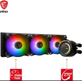MSI Mag Coreliquid E360 360 mm İşlemci Sıvı Soğutucu Outlet thumbnail 7