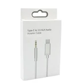 Type-C to 3.5mm Jack Aux Stereo kablo, 1 Metre, - 3
