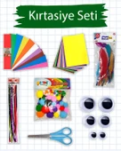 Temel Okul Kırtasiye Seti Hobi Malzemeleri - 1