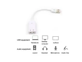 USB Kablolu Ses Kartı 7.1 Sound Çevirici Dönüştürücü, 3.5mm jak girişli, - 4