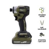 DAWREEK Torklu Vidalama LIGHT GREEN – Akülü Torklu Somun Sıkma Makinesi - 1