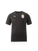 Galatasaray Orijinal Lisanslı Sıfır Yaka Siyah A Takım Antrenman T-Shirt thumbnail 1