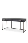 Hitit Dekorasyon Molly Siyah Metal Çalışma Masası - 1