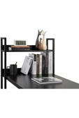 Hitit Dekorasyon Kubi Çalışma Masası Siyah thumbnail 2